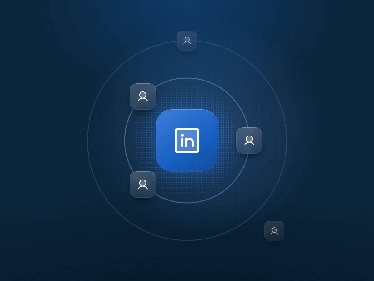 Post na LinkedInie w kampanii demand generation