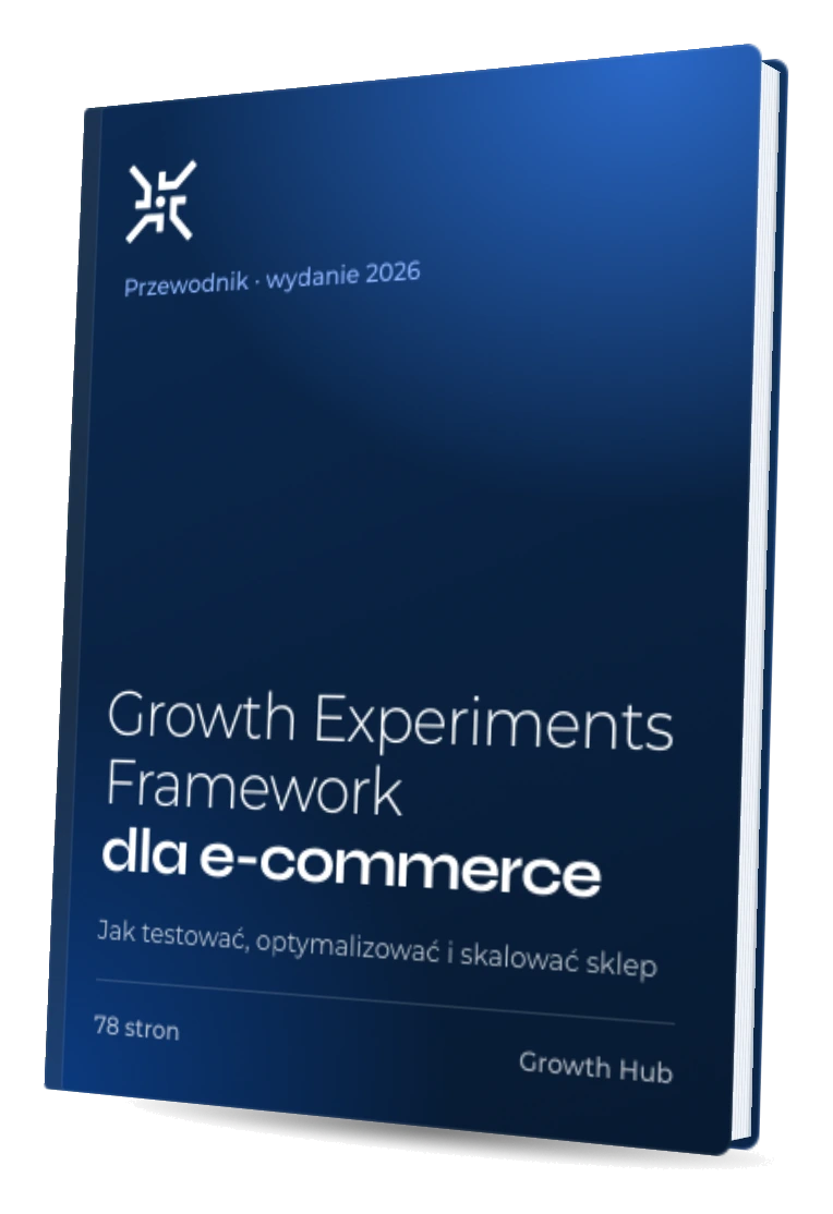 Okładka przewodnika Growth Experiments Framework dla e-commerce
