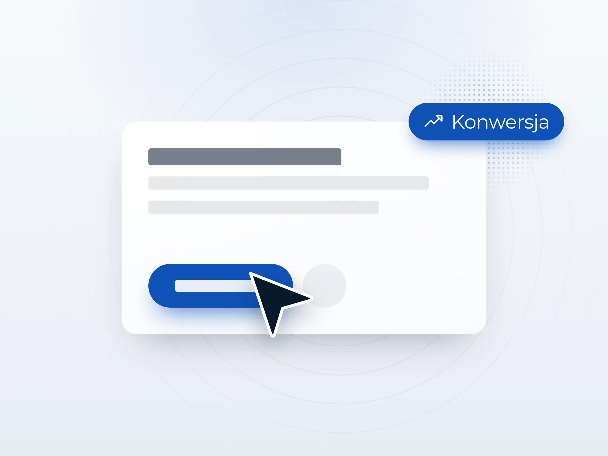 Ilustracja optymalizacji konwersji strony internetowej