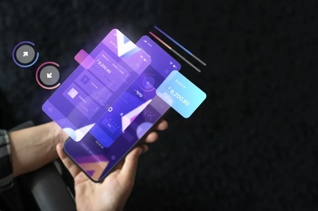 Aplikacja mobilna z warstwami interfejsu na smartfonie – case study demand generation