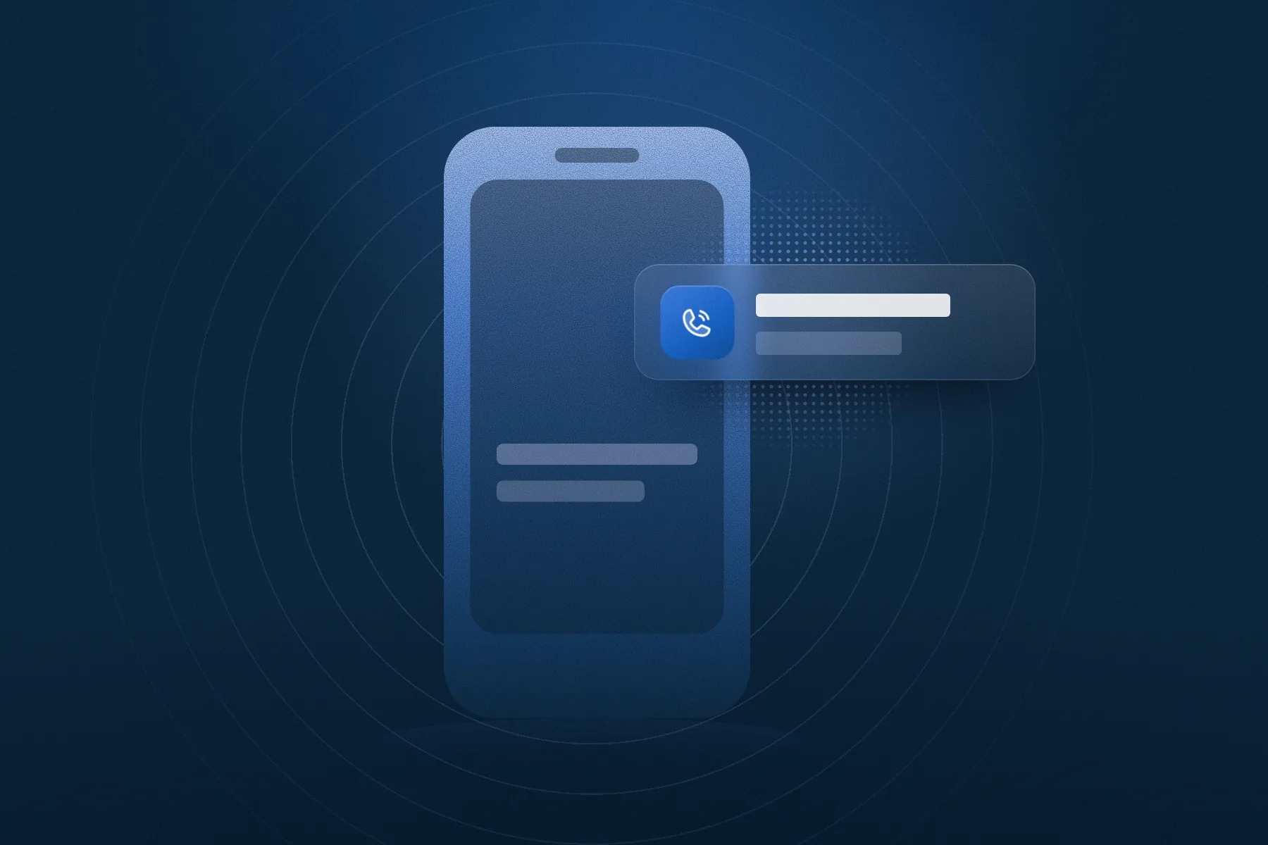 Telefon z kampanią reklamową i pomiarem zapytań z połączeń oraz formularzy